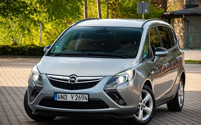 Opel Zafira cena 32900 przebieg: 169000, rok produkcji 2012 z Pyzdry małe 497